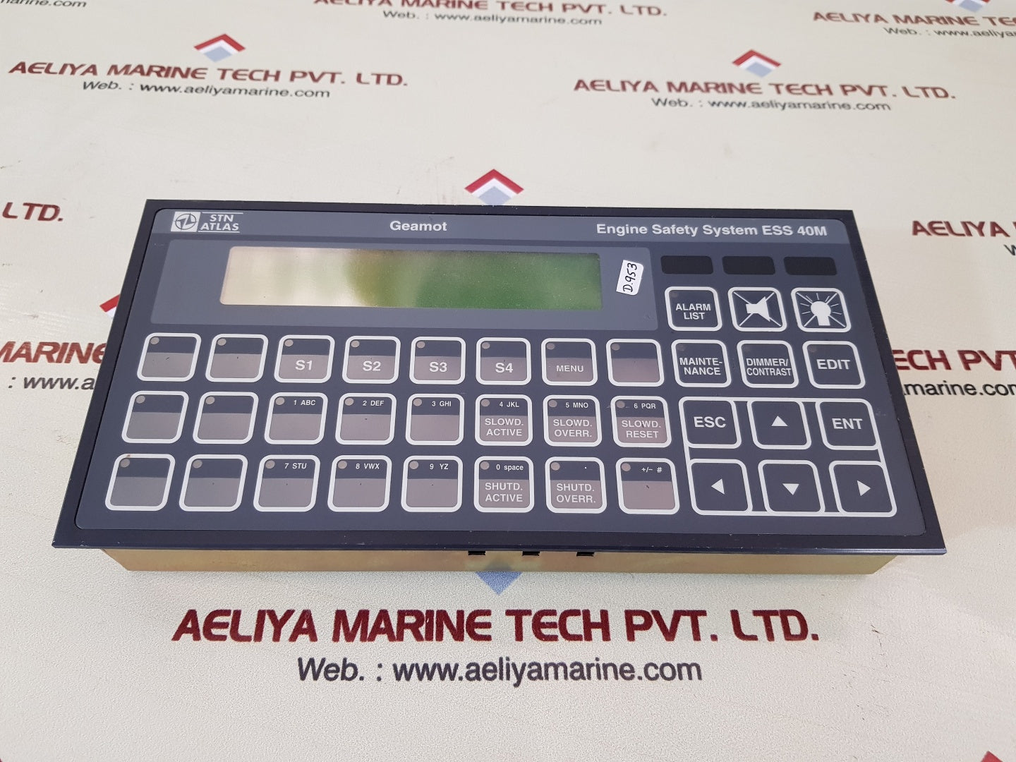 Stn atlas engine safety system ess 40m – Aeliya Marine Tech