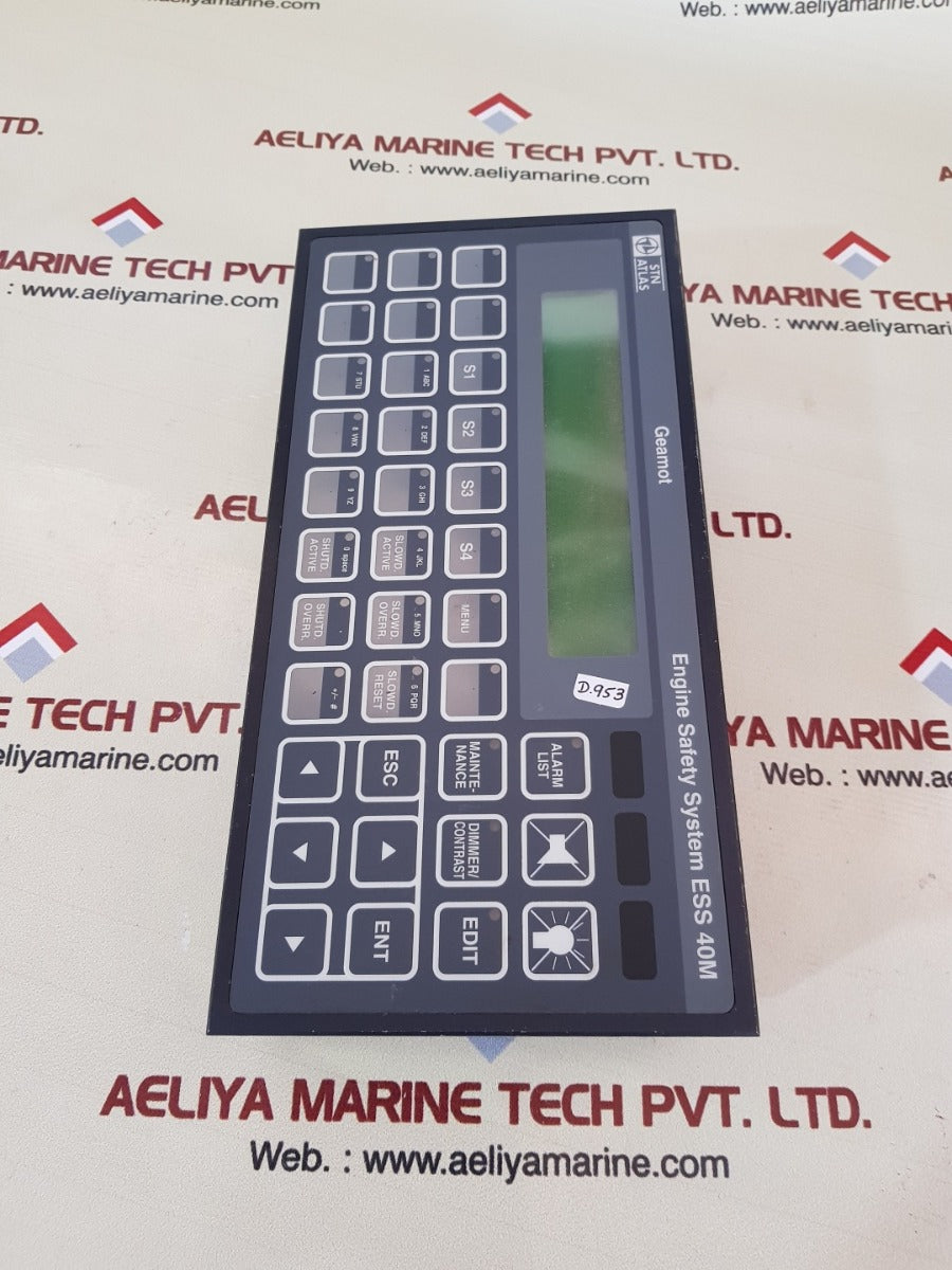 Stn atlas engine safety system ess 40m