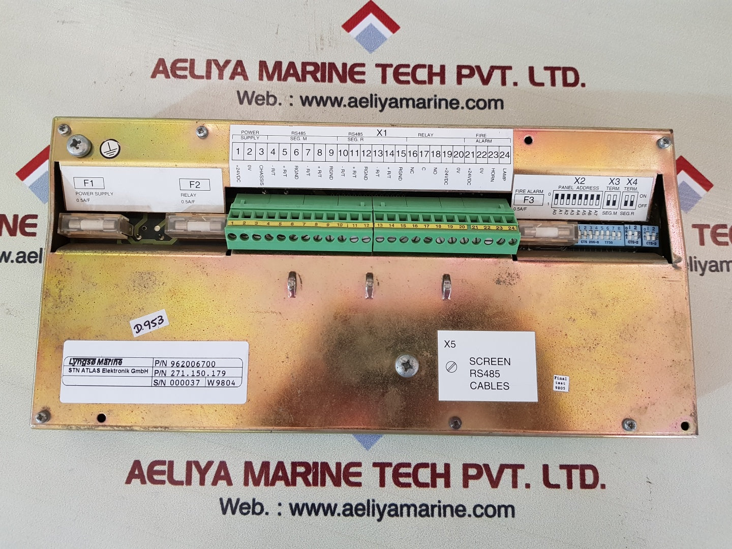 Stn atlas engine safety system ess 40m