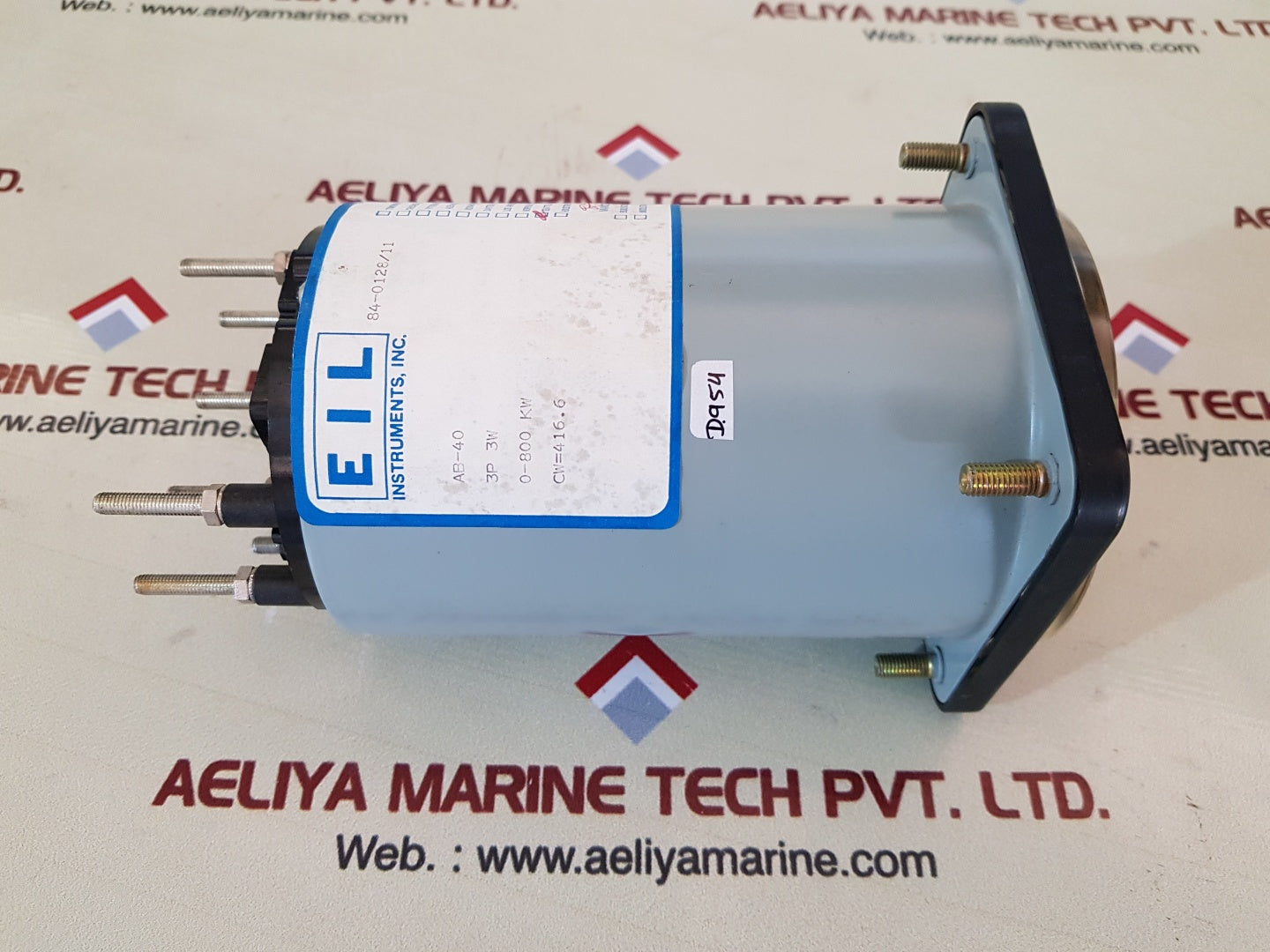 General electric / EIL ab-40 kilowatts meter 0-800