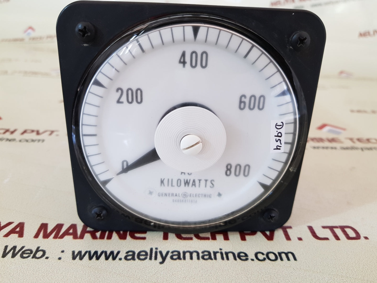 General electric / EIL ab-40 kilowatts meter 0-800