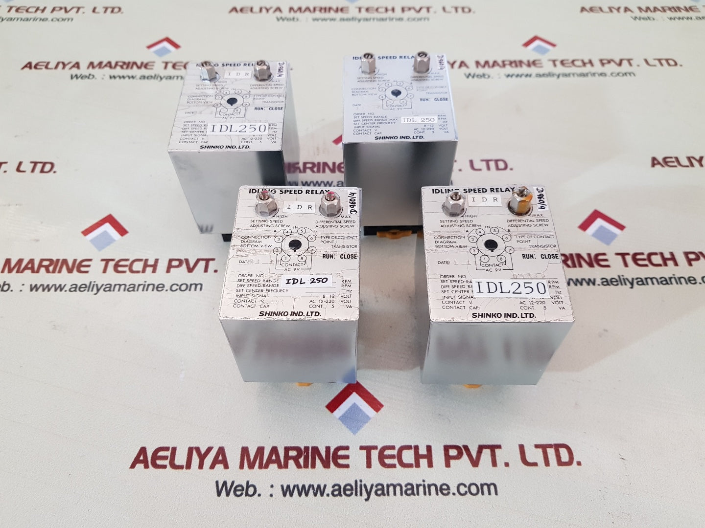 Shinko Idl250 Idling Speed Relay Ac 12-220 Volt