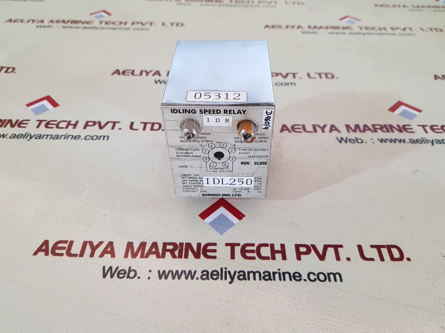 Shinko Idl250 Idling Speed Relay Ac 12-220 Volt