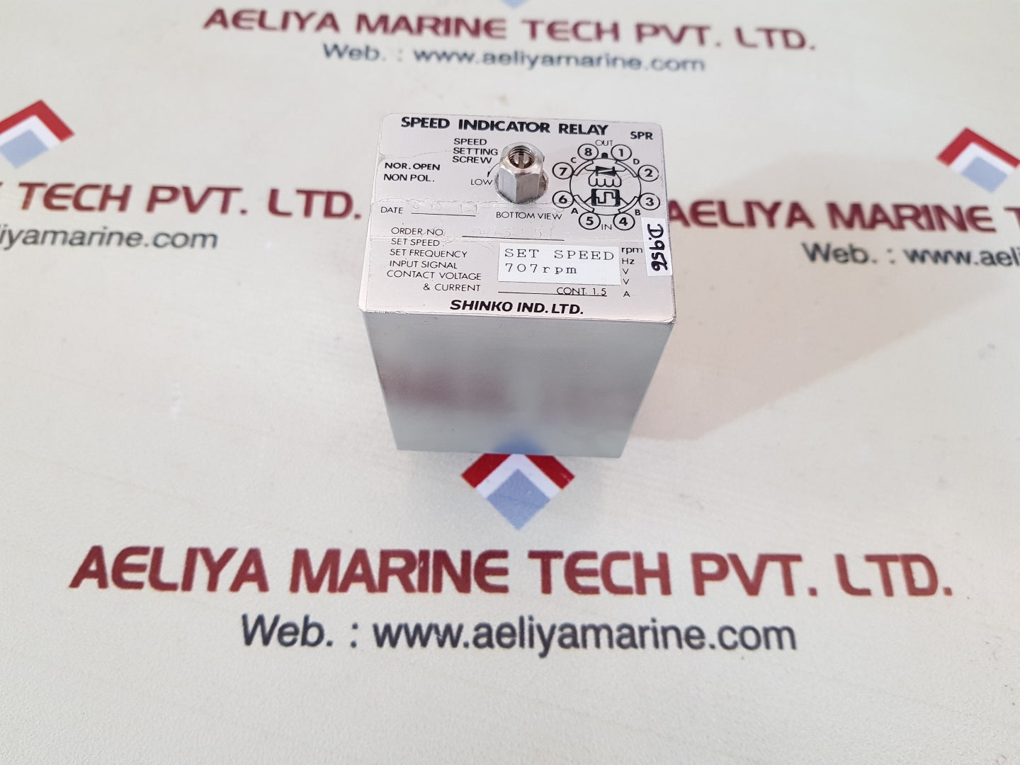 Shinko Speed Indicator Relay 707Rpm