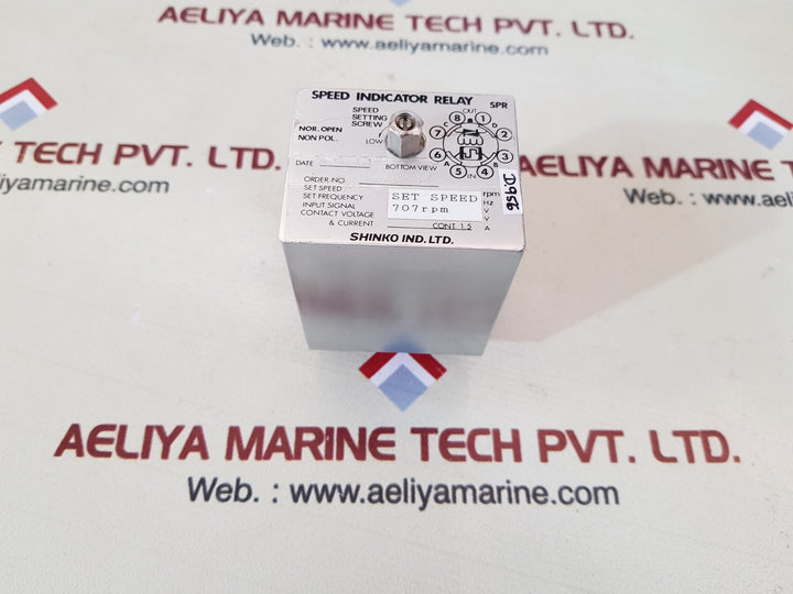 Shinko Speed Indicator Relay 707Rpm