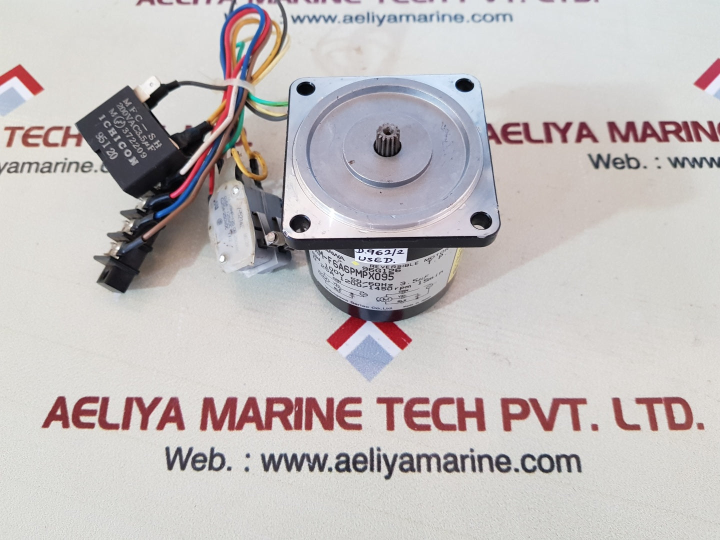Yokogawa rm-f6a6pmpx095 reversible motor