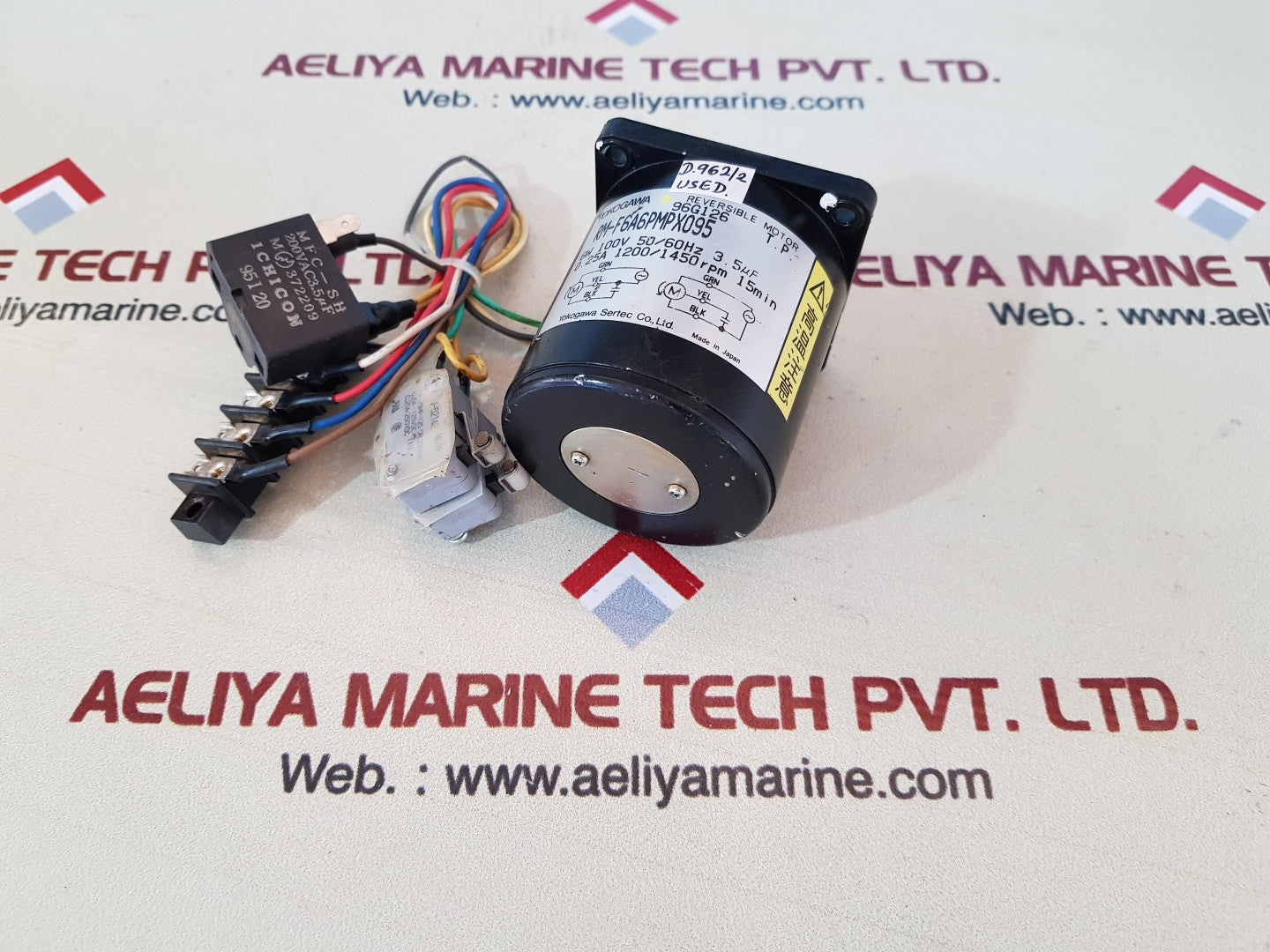 Yokogawa rm-f6a6pmpx095 reversible motor