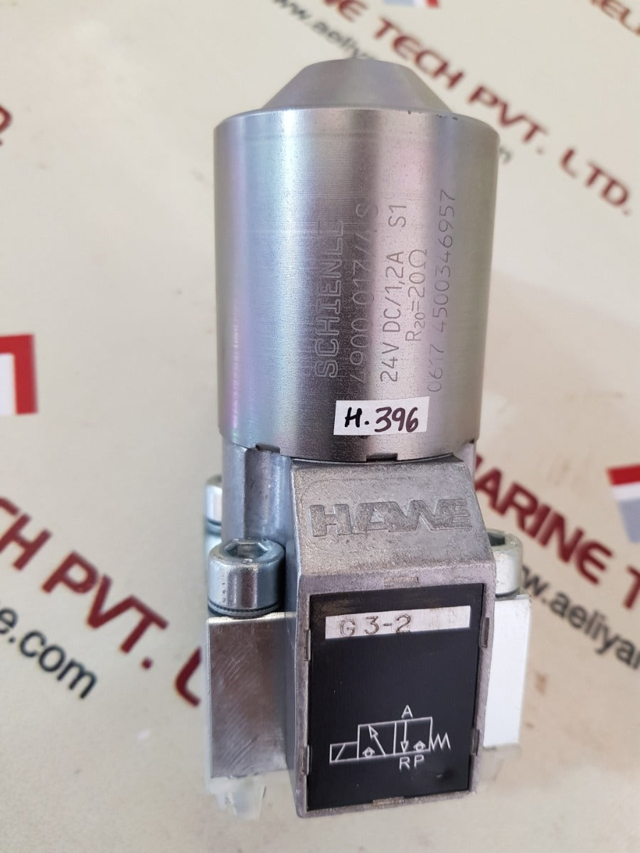 Hawe g3-2 hydraulic directional seated valve 24v