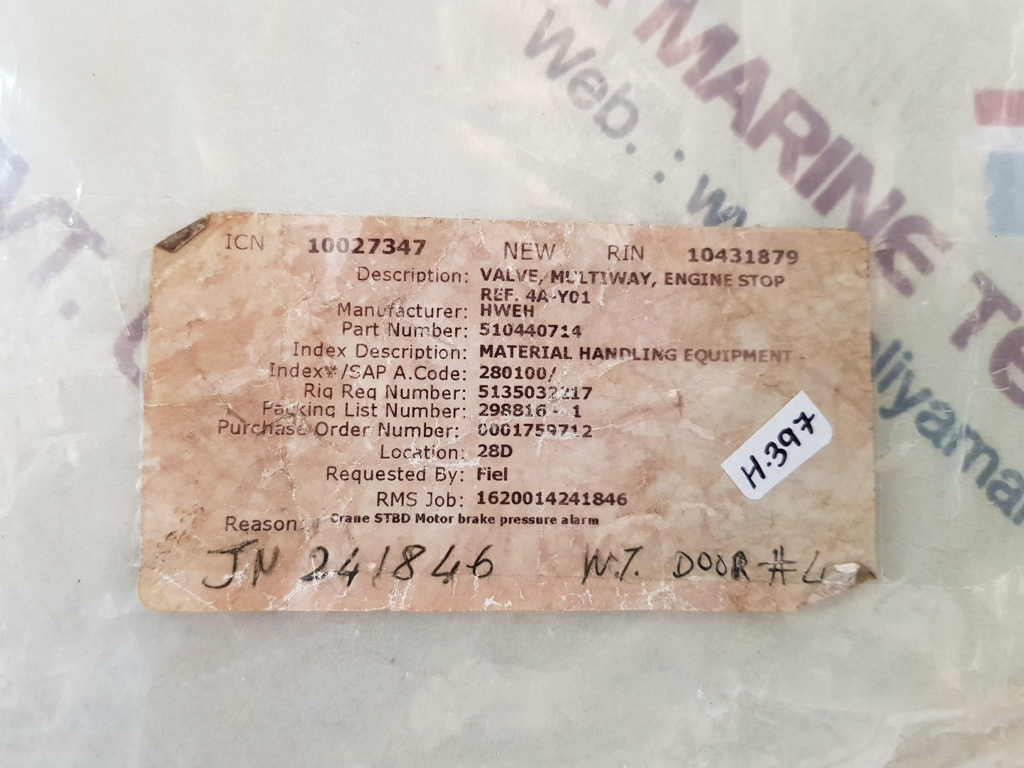 Hawe gz 3-1 hydraulik valve