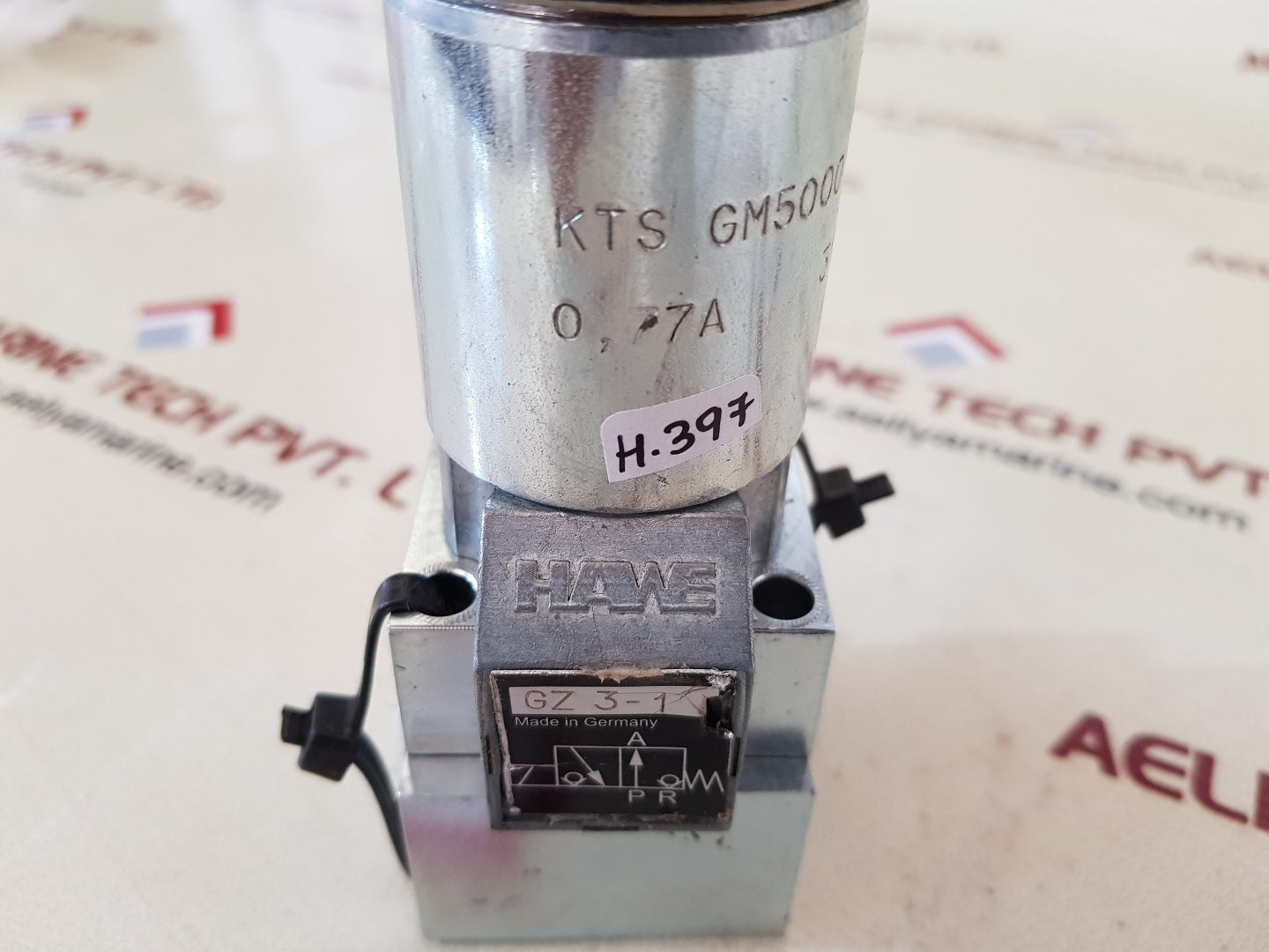 Hawe gz 3-1 hydraulik valve