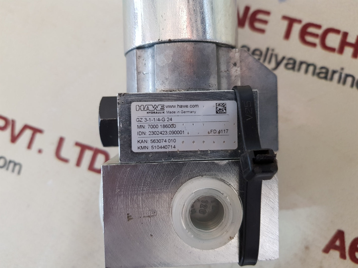 Hawe gz 3-1 hydraulik valve