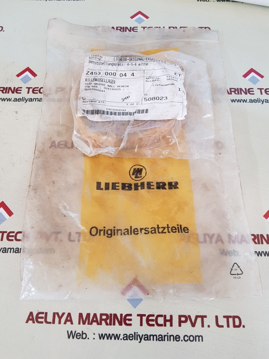 Liebherr z453000044 deep groove ball bearing
