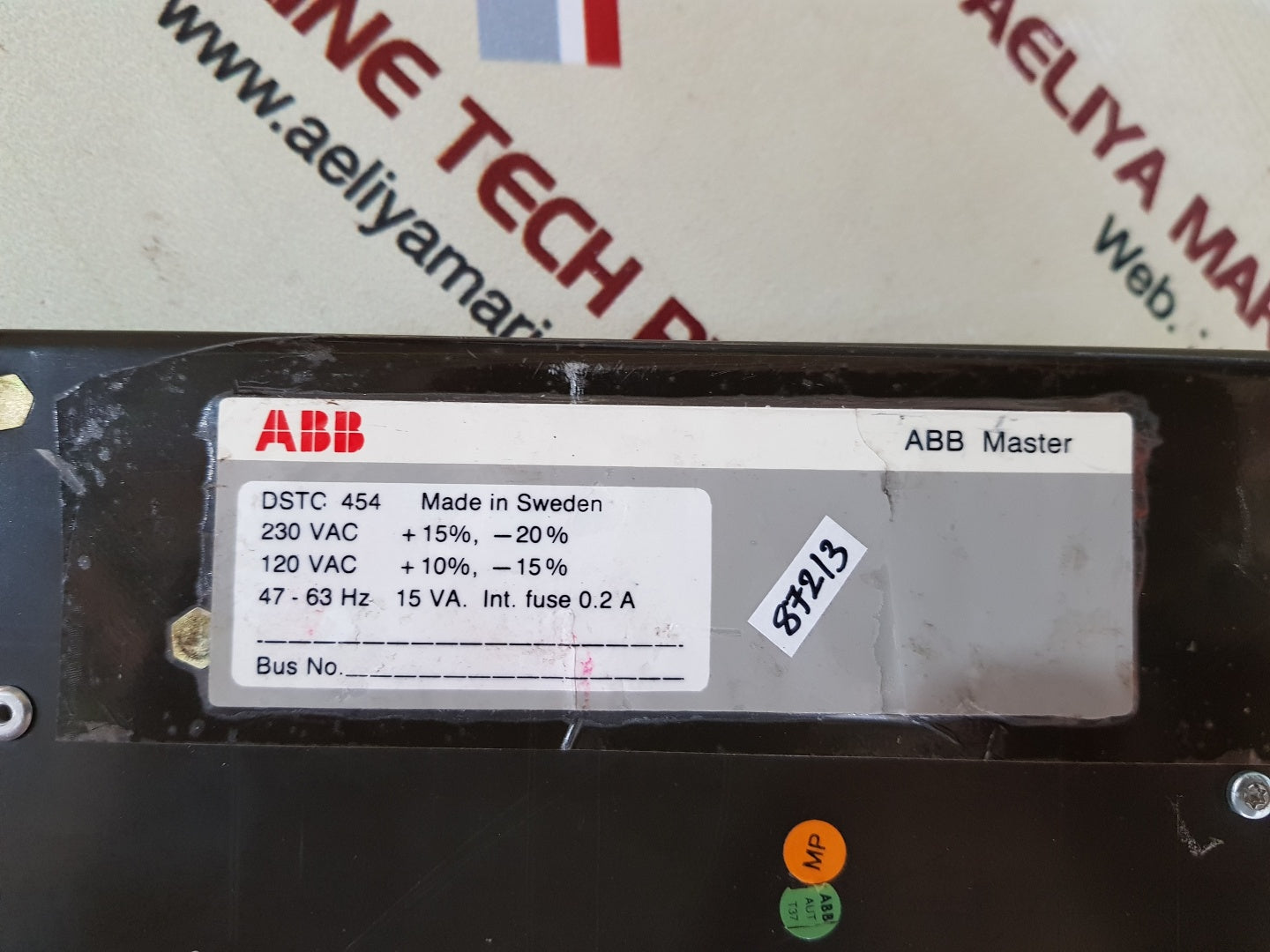 Abb master dstc 454 pcb card 5751017-f