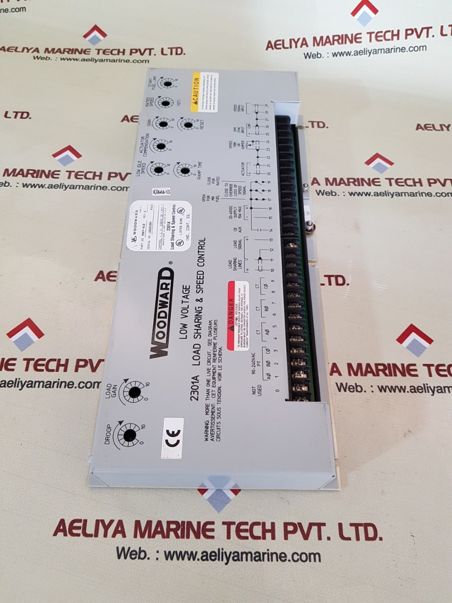 Woodward 9907-018 low voltage 2301a load sharing & speed control rev.G