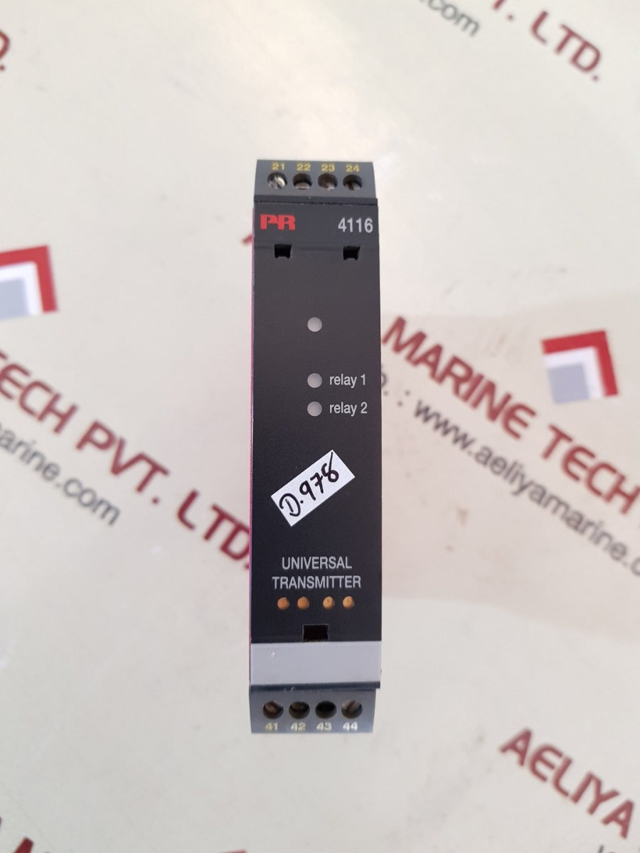 PR electronics 4116 universal transmitter 
