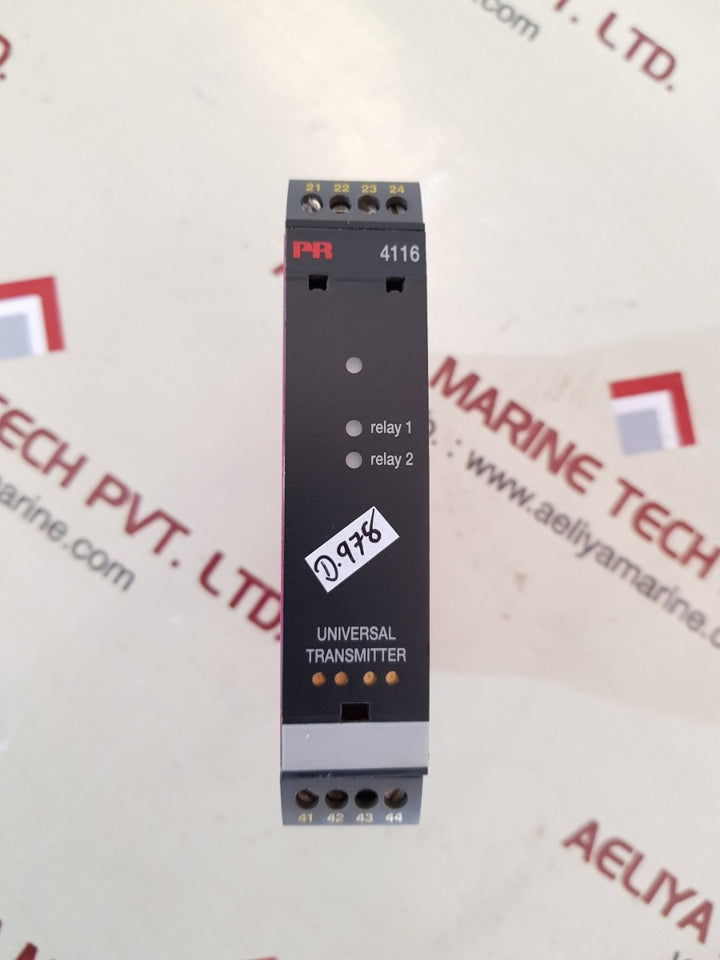 PR electronics 4116 universal transmitter 