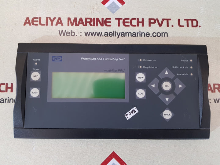 Deif ppu/2/gs protection and paralleling unit