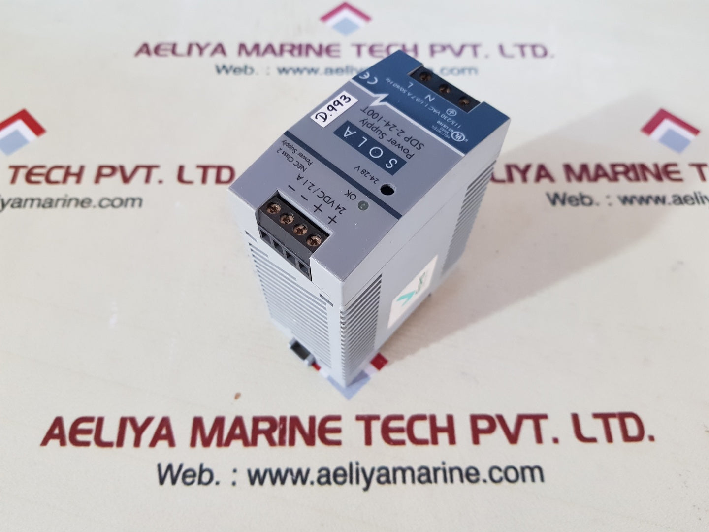 Sola sdp 2-24-100t power supply 115/230 vac 1.1/0.7a  50/60hz