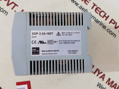 Sola sdp 2-24-100t power supply 115/230 vac 1.1/0.7a  50/60hz