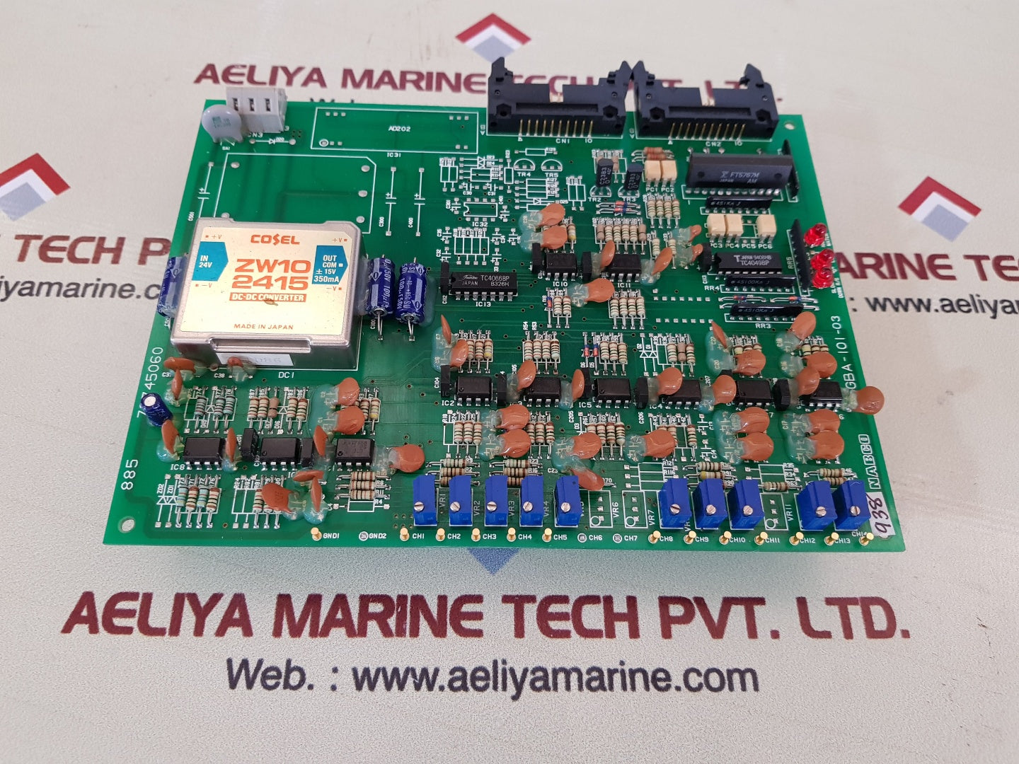 Nabco gba-101-03 pcb circuit board 885 73745060