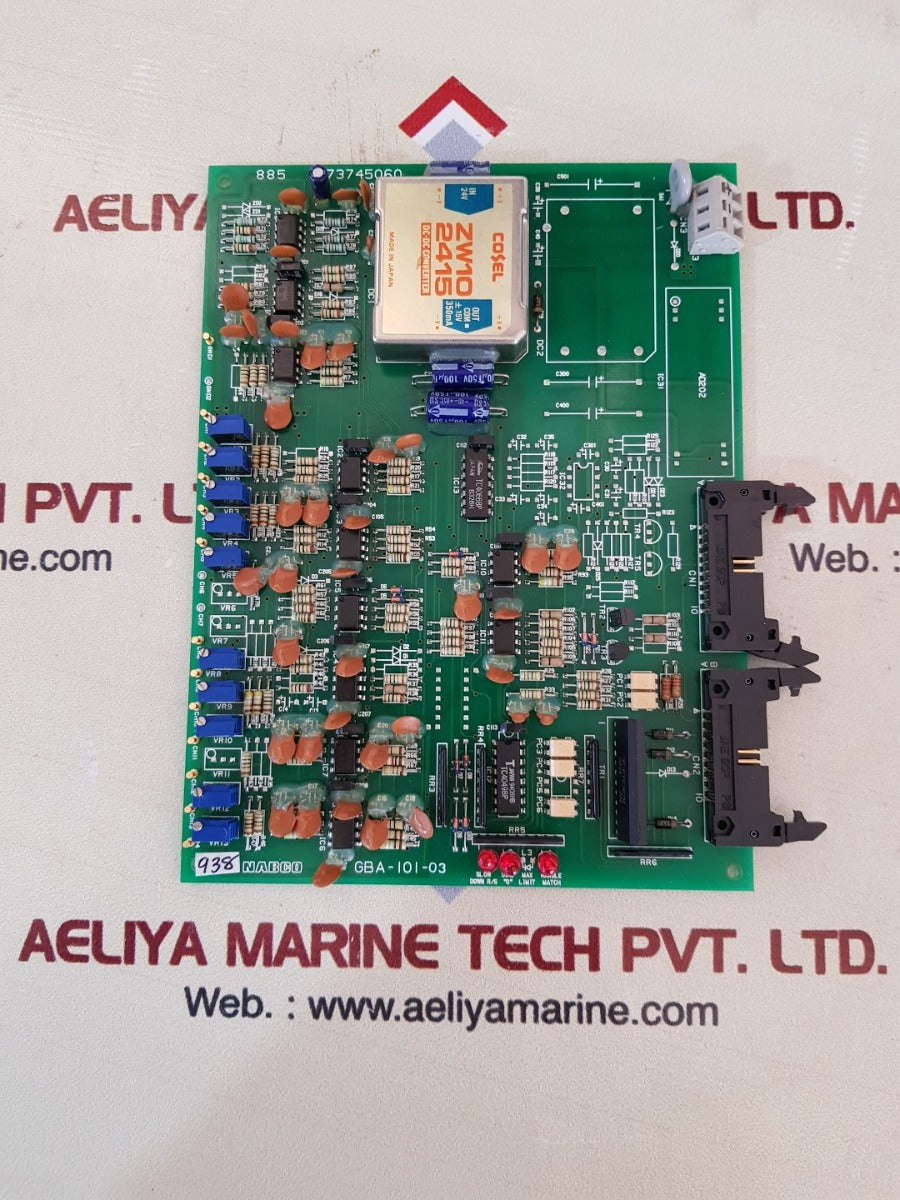 Nabco gba-101-03 pcb circuit board 885 73745060