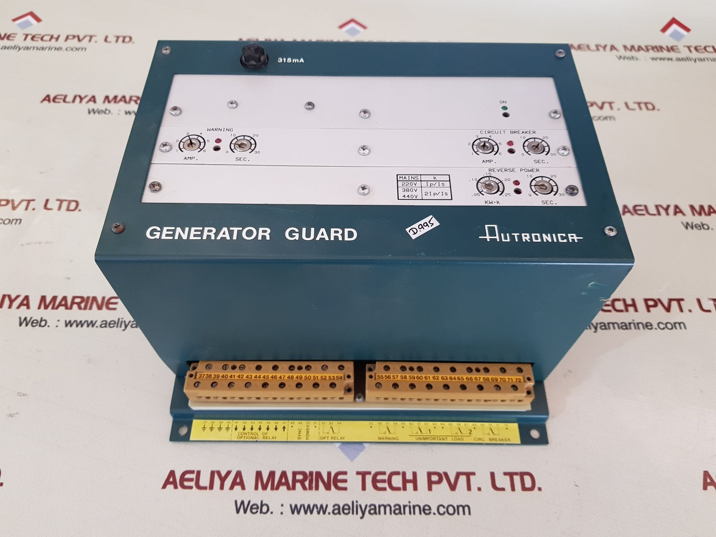 Autronica ak-3 5/1 generator guard