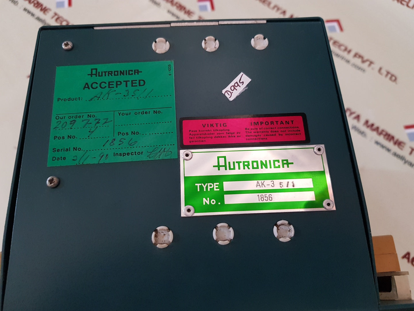 Autronica ak-3 5/1 generator guard