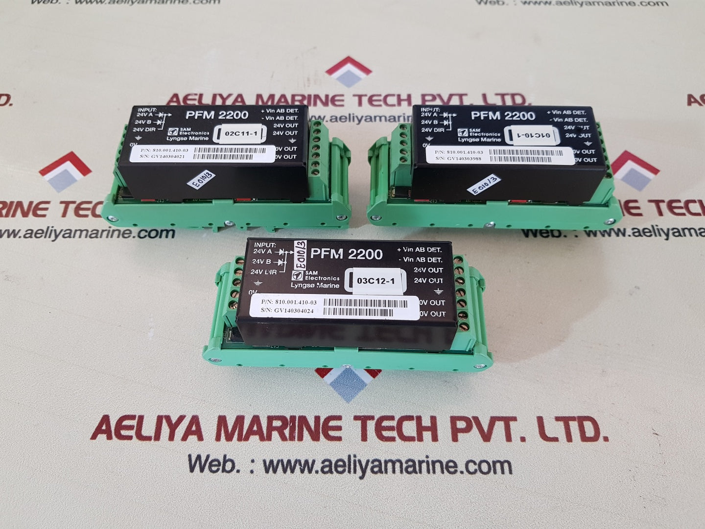 Sam electronics Lyngso marine pfm 2200