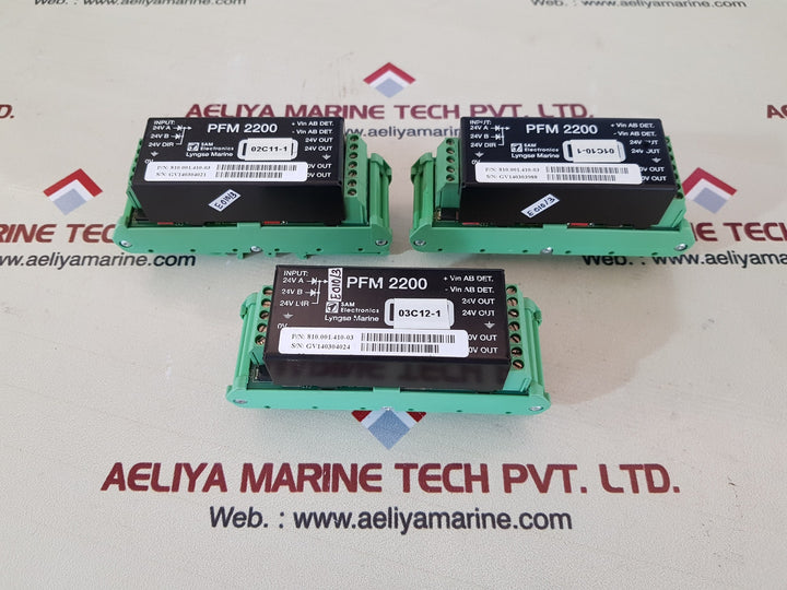 Sam electronics Lyngso marine pfm 2200