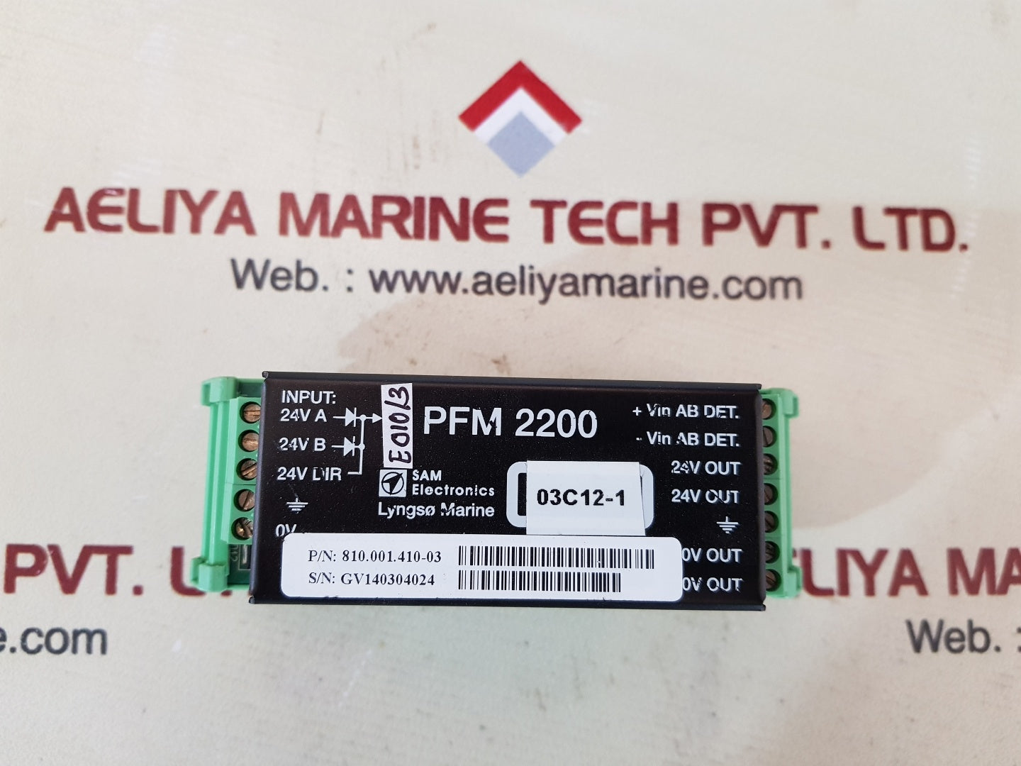Sam electronics Lyngso marine pfm 2200