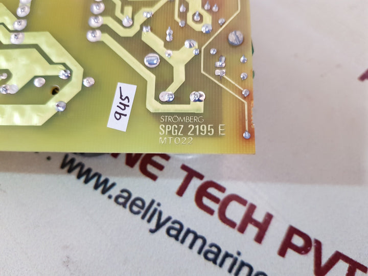 Stromberg spgz 2195e pcb card mt022