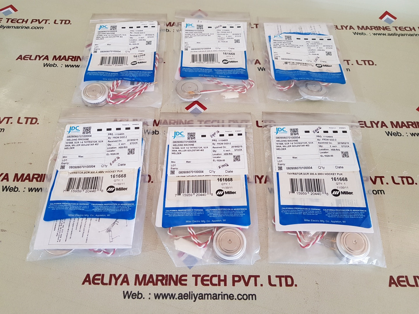 Miller 161668 thyristor 300a 300v