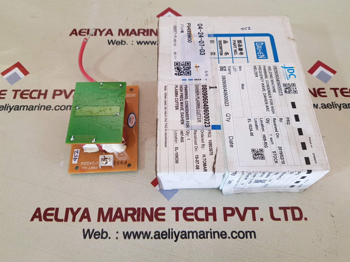 Daihen otc p9499w pcb card