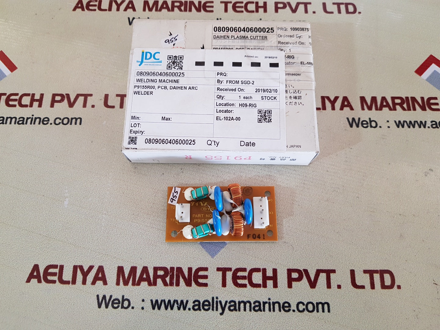 Daihen otc p9155r pcb card