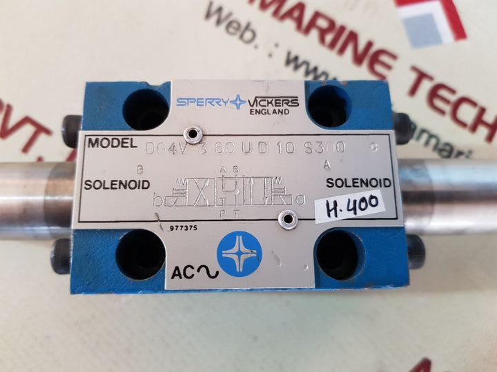 Sperry vickers dg4v 3 6c u d 10s 300 solenoid valve