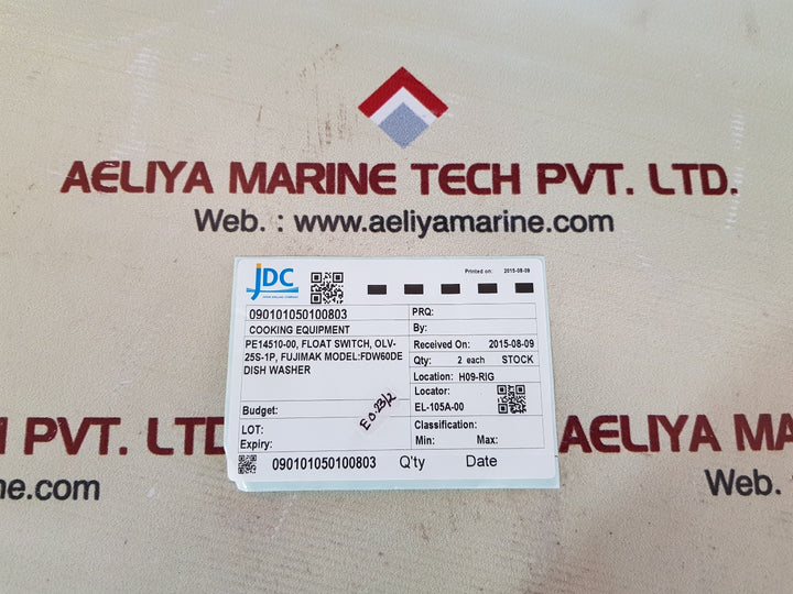 Jdc fdw60de dish washer