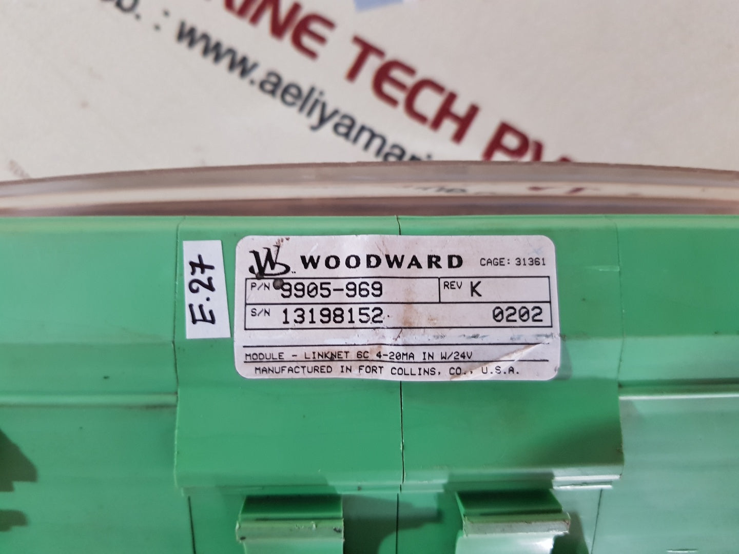 Woodward 9905-969 rev.k input module 6 channel