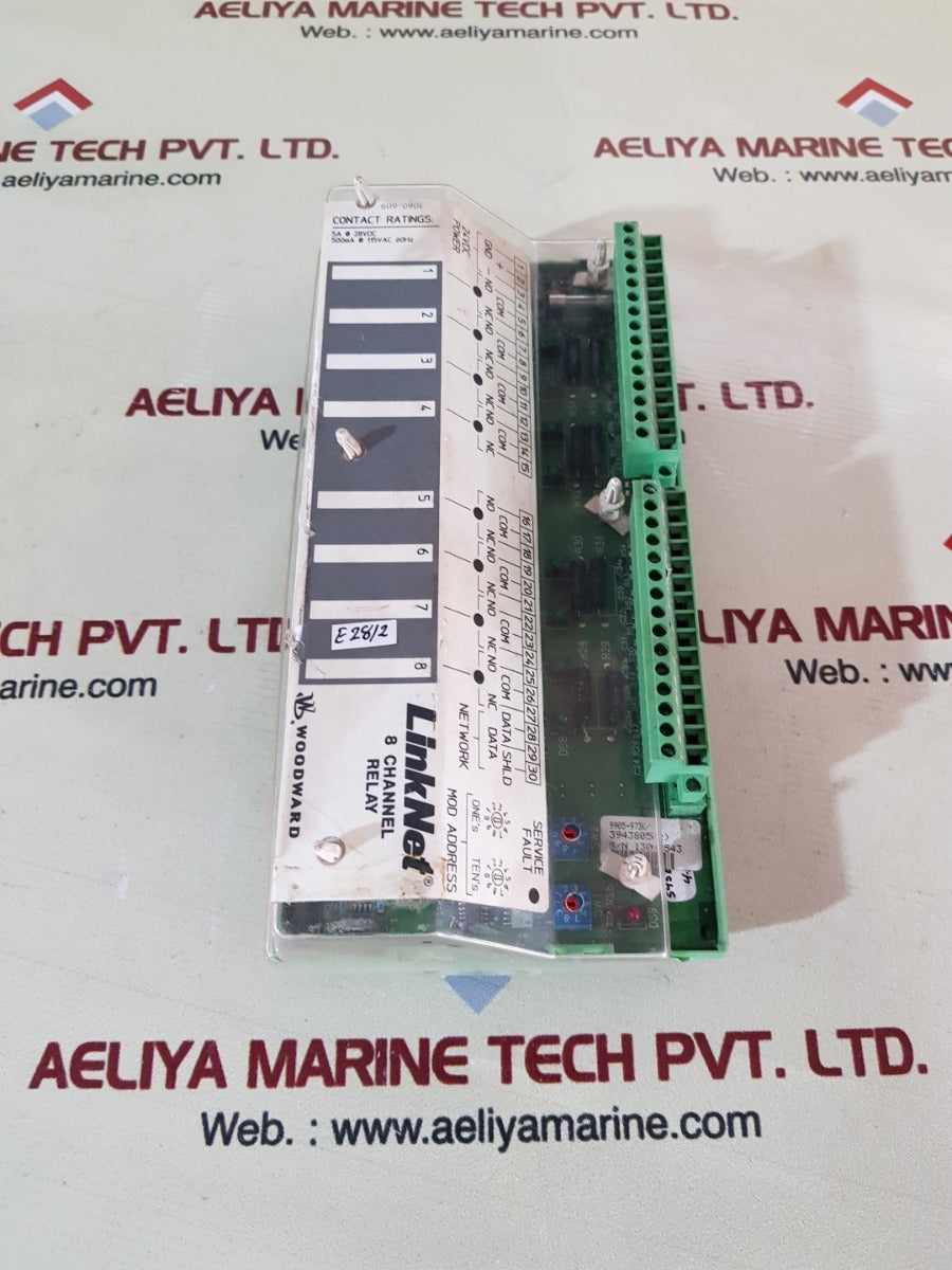 Woodward 9905-973 rev.k 8 channel relay