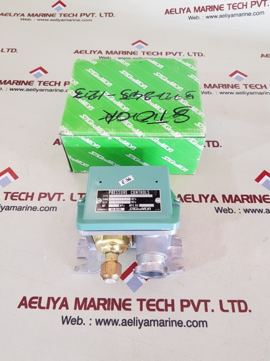 Saginomiya sns-c110p pressure controls