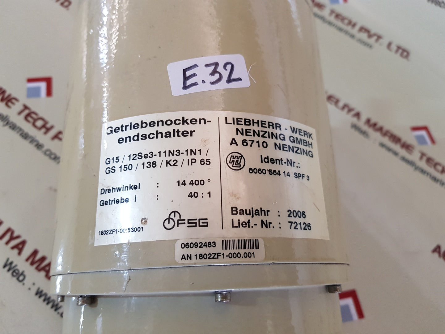 Liebherr g15/12se3-11n3-1n1/gs 150/138/k2/ip 65