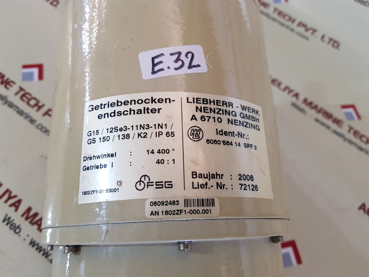 Liebherr g15/12se3-11n3-1n1/gs 150/138/k2/ip 65