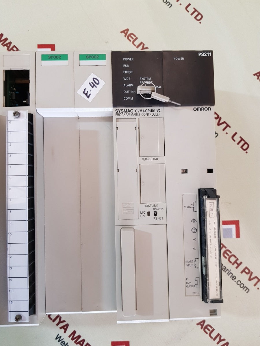 Omron cvm1-cpu01-v2 cpu unit