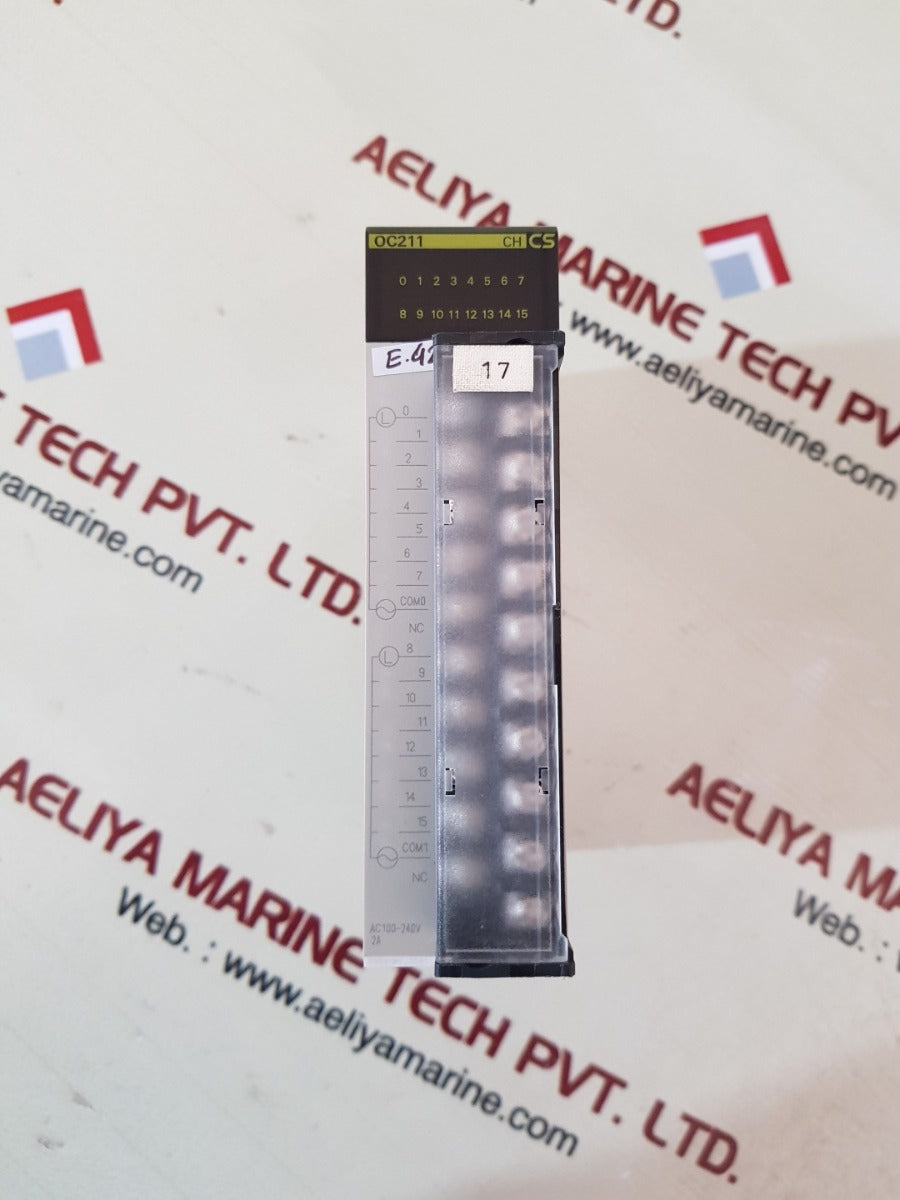 Omron cs1w-oc211 output unit