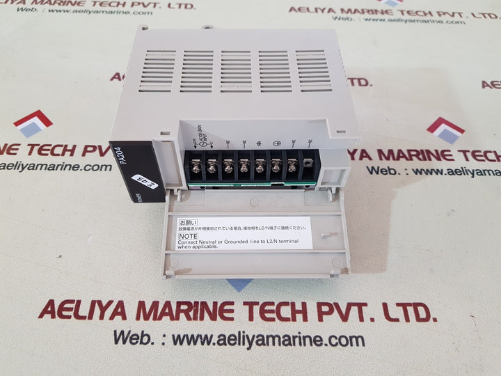 Omron c200hw-pa204/wide ac power supply unit
