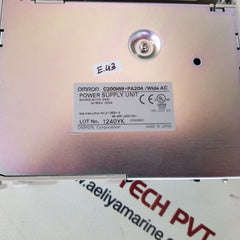 Omron c200hw-pa204/wide ac power supply unit