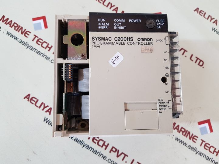 Omron c200hs-cpu03 cpu unit
