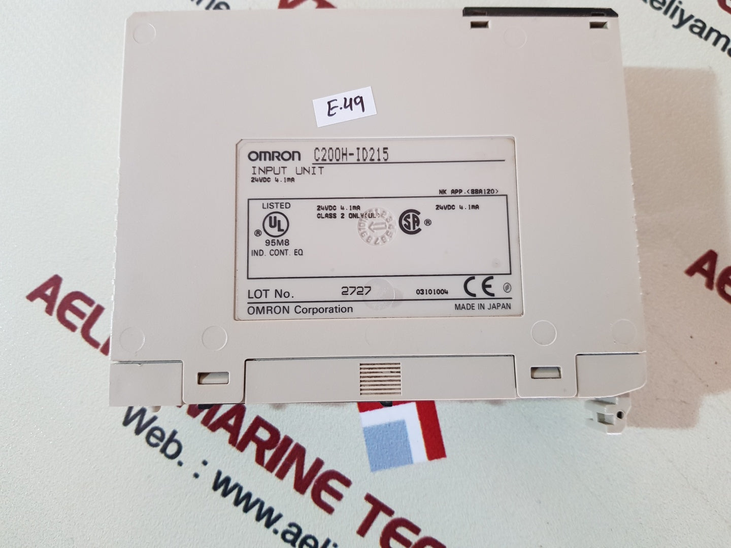 Omron c200h-id215 input unit