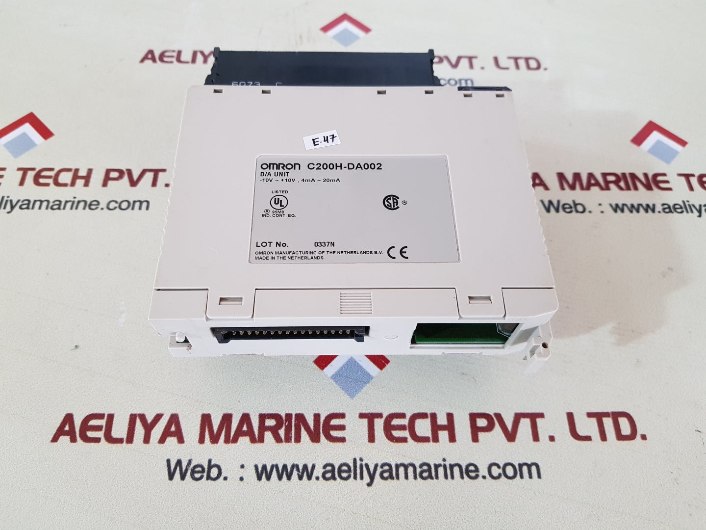 Omron c200h-da002 d/a unit 4ma 20ma