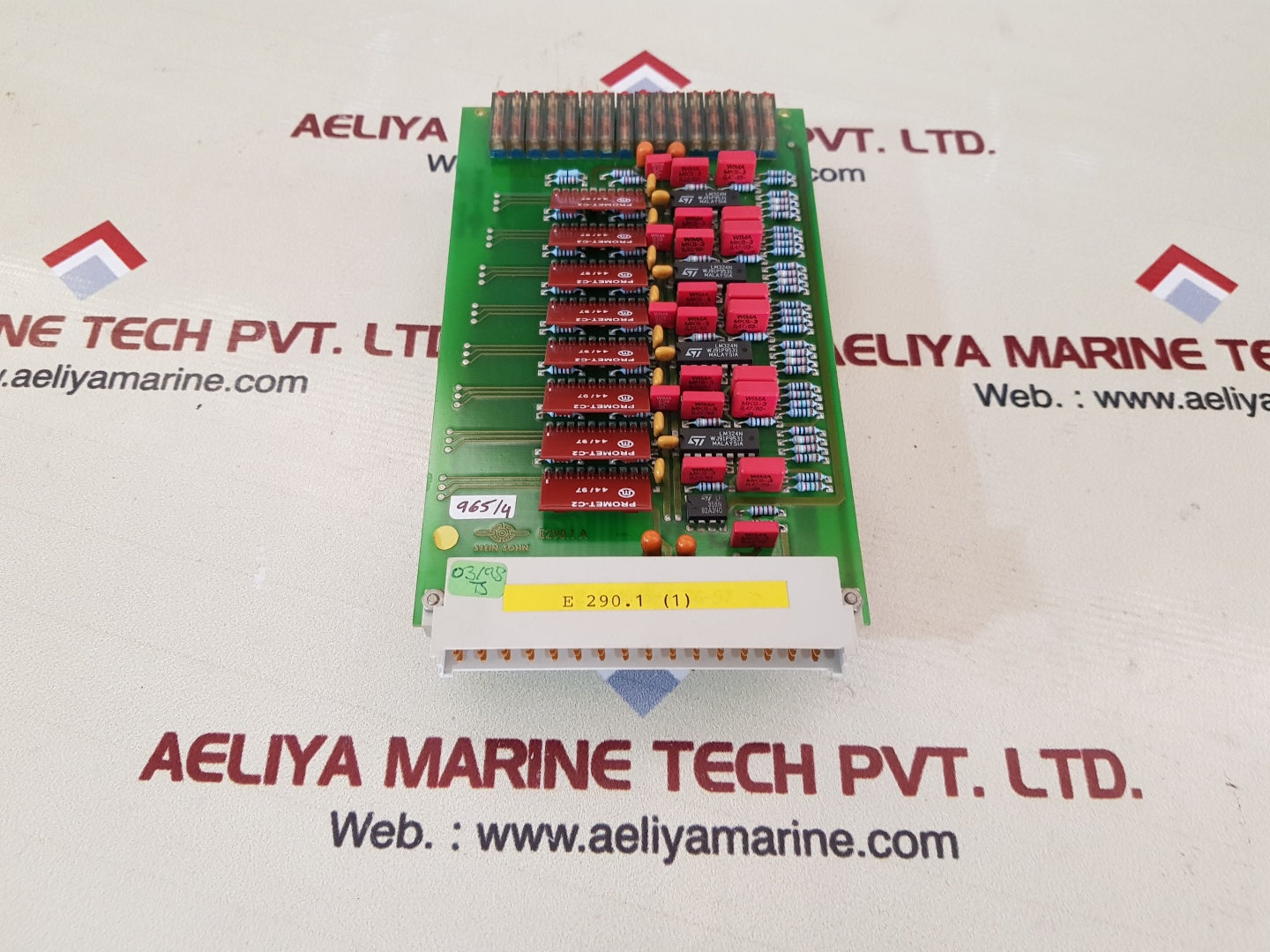 H.M. Stein sohn e 290.1 (1) pcb card