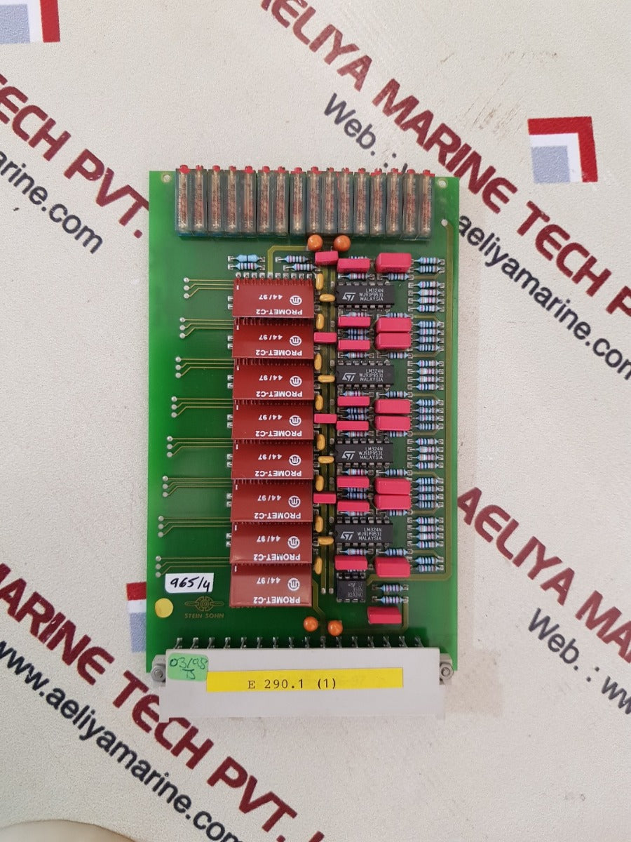 H.M. Stein sohn e 290.1 (1) pcb card